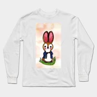 Cute Little Rabbit Long Sleeve T-Shirt